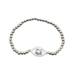 Pearl Shell Evil Beads Bracelet