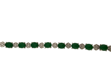 Load image into Gallery viewer, Flower Jade Bracelet