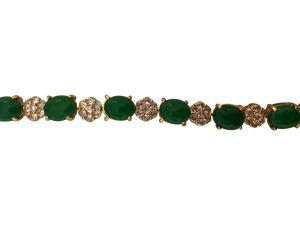 Flower Jade Bracelet