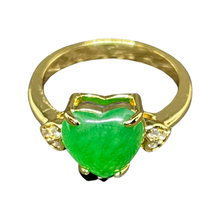 Load image into Gallery viewer, Heart Of Jade Ring